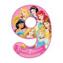 Disney Princess Number 9 Edible Icing Image